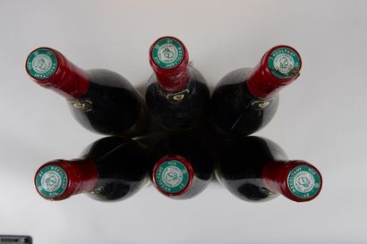null 6 bouteilles VOSNE-ROMANÉE "Cros Parantoux 1er cru", Emmanuel Rouget 2014