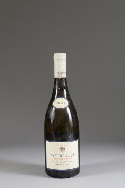 null 1 bouteille MEURSAULT "Clos des Ambres", Arnaud Ente 2004 (els)