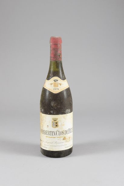 null 1 bouteille CHAMBERTIN, "Clos de Bèze", Armand Rousseau 1979 (es, et, ela)