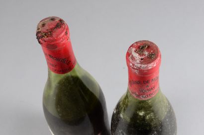 null 2 bouteilles VOLNAY "Champans 1er cru", H. de Montille 1978 (es, et, 1 MB, 1...