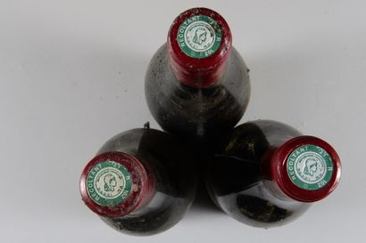 null 3 bottles RUCHOTTES-CHAMBERTIN, Michel Bonnefond 1996 (made by Christophe Roumier,...