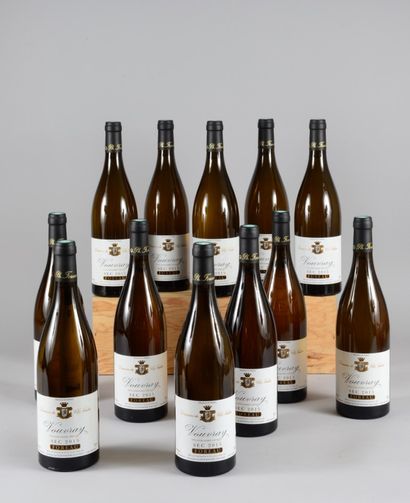 12 bouteilles VOUVRAY 