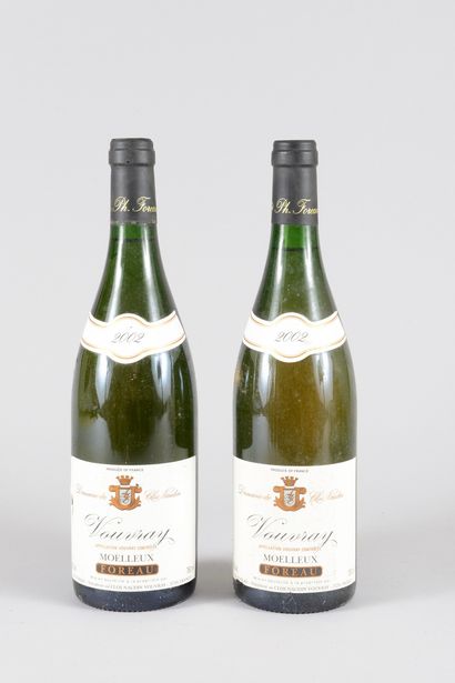 2 bouteilles VOUVRAY 