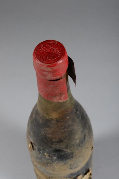 null 1 bouteille RICHEBOURG, Henri Jayer 1978 (étiquette illisible, capsule découpée...