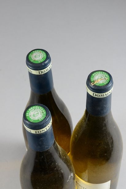 null 3 bouteilles BÂTARD-MONTRACHET, Fontaine-Gagnard 2001 (elt)