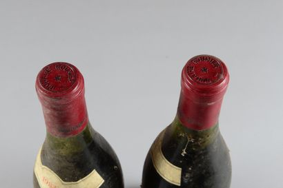 null 2 bouteilles BONNES-MARES, G. Roumier 1983 (et, ea, 1 TLB, 1 LB)