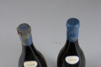null 2 bouteilles MEURSAULT Arnaud Ente 2006 & 2008 (elt)