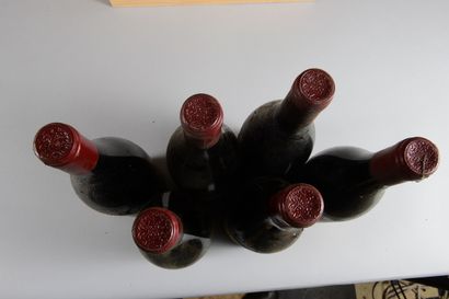 null 6 bouteilles CHINON "Clos du Chêne Vert", C Joguet 1990 (et, ea)