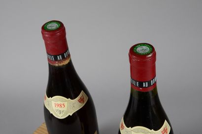 null 2 bouteilles CORTON "Clos du Roi", Dubreuil-Fontaine 1985 (1 ela)