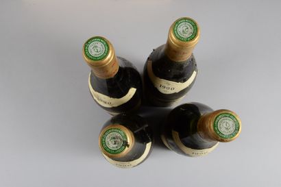 null 4 bottles VOLNAY "Clos des Chênes 1er cru", Michel Lafarge 1990 (et, 3 ela,...