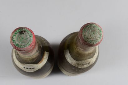null 2 bouteilles GRANDS-ÉCHEZEAUX, Mongeard-Mugneret 1970 (et, ela, 1 B, 1 B/V)