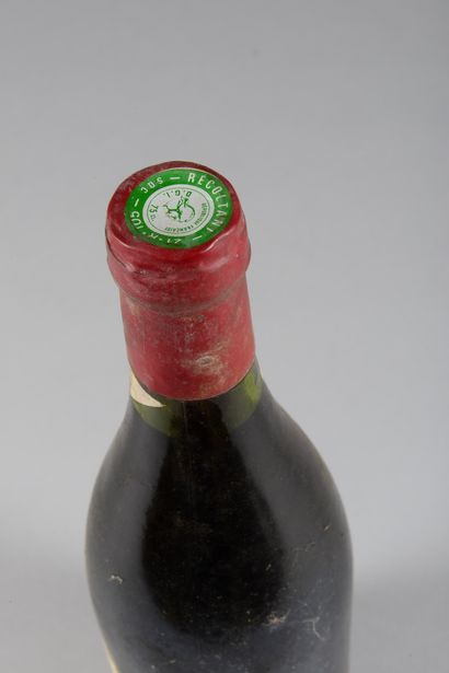 null 1 bouteille VOSNE-ROMANÉE "Cros-Parantoux 1er cru", Henri Jayer 1984 (ea, tachée,...