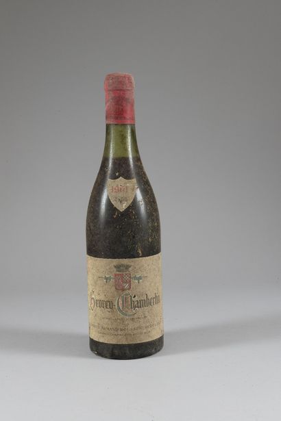 null 1 bouteille CHARMES-CHAMBERTIN Armand Rousseau 1961 (ela, es, elt, TLB)