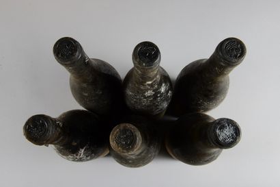 null 6 bouteilles CHINON "Clos de la Dioterie", C Joguet 1995 (VV, et, ela)