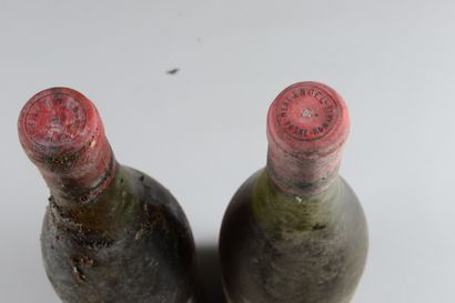 null 2 bouteilles GRANDS-ÉCHEZEAUX, René Engel 1961 (es, elt, LB)