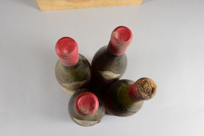 null 4 bouteilles POMMARD "Clos des Épeneaux 1er cru", Comte Armand 1962 (es, 2 LB...