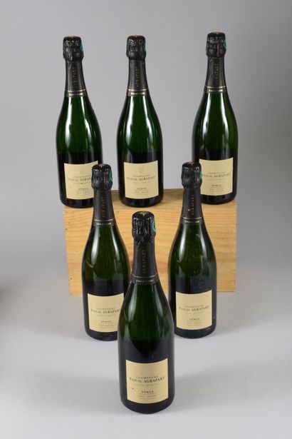 null 6 bouteilles CHAMPAGNE "Blanc de Blancs", Pascal Agrapart