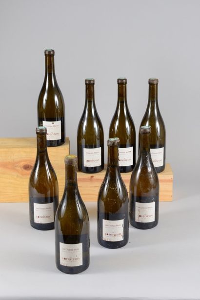 null 8 bouteilles MERCUREY "Champs Martin 1er cru", Lorenzon 3 de 2015, 5 de 201...