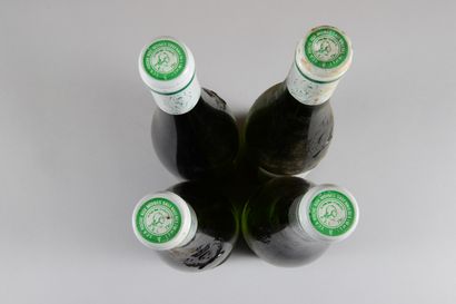 null 4 bouteilles SAVENNIÈRES "Coulée de Serrant", N. Joly 1989 (et, 1 TLB, 1 caps...