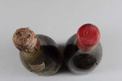 null 2 bouteilles CLOS DE LA ROCHE, Armand Rousseau 1969 (es, ett, ela, 1 J, 1 TLB,...