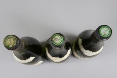 null 3 bouteilles VOUVRAY "moëlleux", Foreau 1993 (Clos Naudin; es, elt)