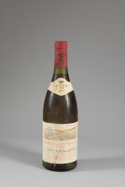 null 1 bouteille GEVREY-CHAMBERTIN "Clos Saint-Jacques 1er cru", Armand Rousseau...