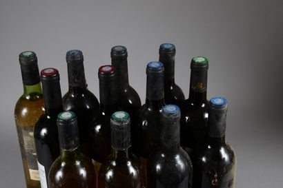 null 12 bouteilles "cuvée Éric Verdier", (3 blancs & 9 rouges)