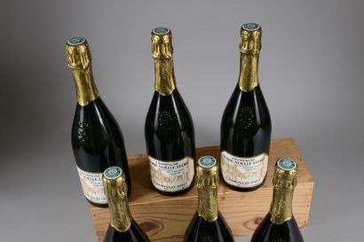 null 6 bouteilles CHAMPAGNE "Grand Cru", Marie-Noëlle Ledru 2002