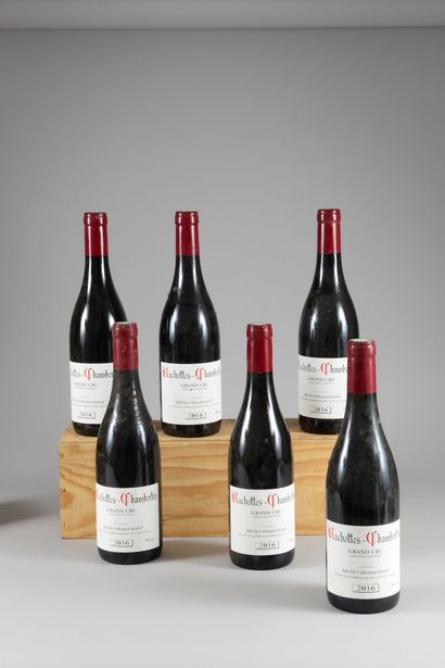 null 6 bouteilles RUCHOTTES-CHAMBERTIN, Michel Bonnefond 2016 (élaboré par Christophe...