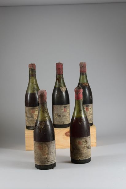 5 bouteilles CLOS DE LA ROCHE, Armand Rousseau...