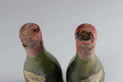 null 2 bouteilles VOSNE-ROMANÉE "Grand Suchot 1er cru", Charles Noëllat 1962 (es,...