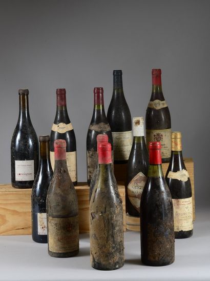 null 11 bouteilles BOURGOGNE (Beaune, Givry, Maranges, Mercurey…)