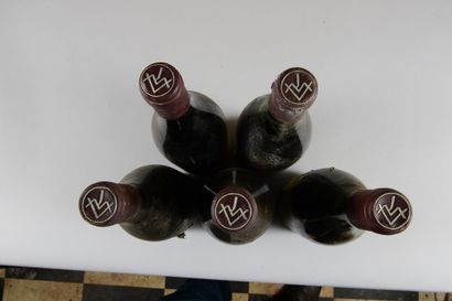 null 5 bottles CHINON "Clos de la Dioterie", C Joguet (VV; es, et, ea; 2 of 1987:...