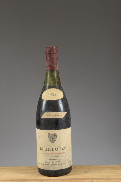 1 bouteille RICHEBOURG, Henri Jayer 1985...