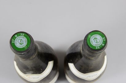 null 2 bottles VOUVRAY "moëlleux réserve", Foreau 2003 (Clos Naudin; es, elt)