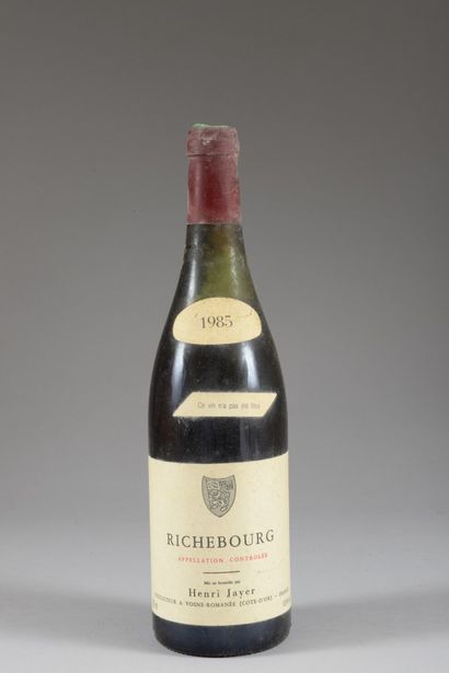 1 bouteille RICHEBOURG, Henri Jayer 1985...