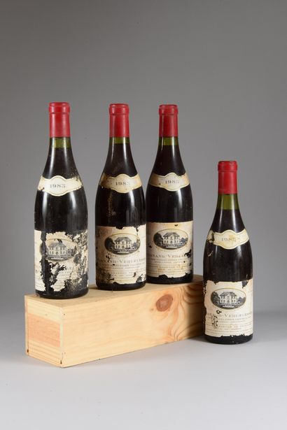 null 4 bottles PERNAND-VERGELESSES "Île des Vergelesses 1er cru", Chandon de Biailles...
