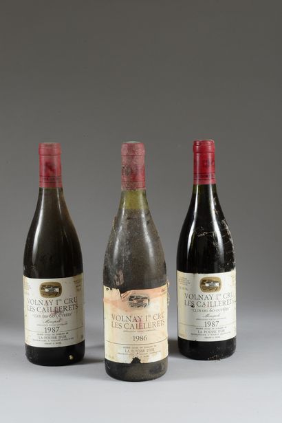 3 bouteilles VOLNAY 