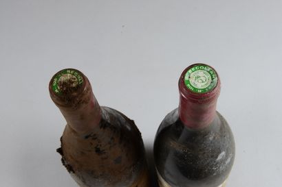 null 2 bottles LATRICIÈRES-CHAMBERTIN, Trapet 1995 (et fânée, etla)