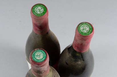 null 3 bouteilles VOLNAY "Les Caillerets 1er cru", La Pousse d'Or (elt, ela, 1 de...
