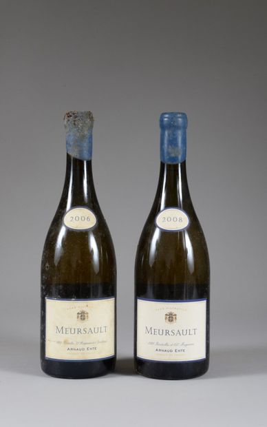 null 2 bouteilles MEURSAULT Arnaud Ente 2006 & 2008 (elt)