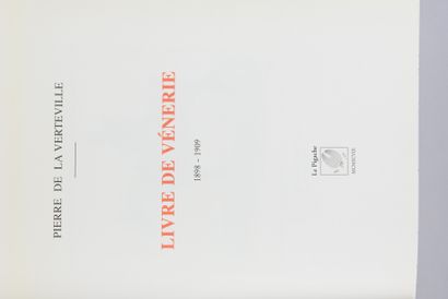 Pierre de la VERTEVILLE. Book of Vènerie...