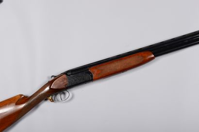 null Franchi Falconet rifle caliber 12/70 (n°4042063). Smooth barrels of 71cm, total...