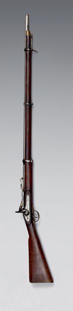 null Fusil d'infanterie Snider modèle 1853/1867, canon rond poli blanc, calibre 14,7...