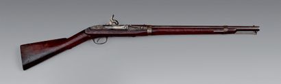 Hall system percussion cavalry rifle, breech...