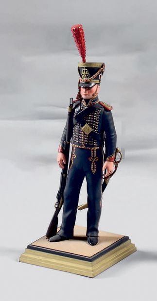 null Marin de la garde impériale, à pied ; hauteur 21 cm.
Bon état
