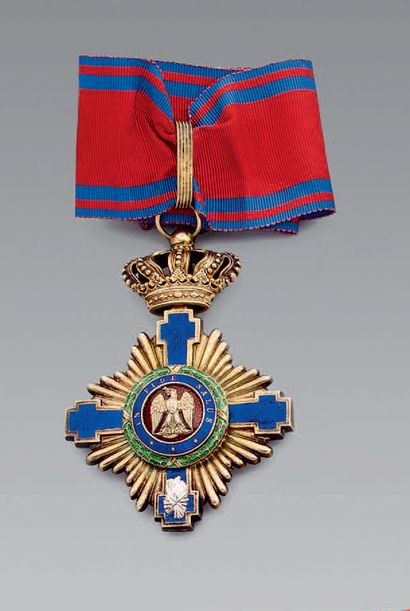 Croix de commandeur de l'ordre de l'Étoile,...