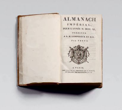 Almanach impérial pour l'année 1811 par Testu...