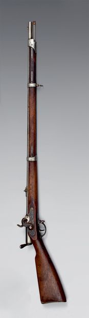 null Fusil d'infanterie système Podewils 1858/1867, canon rond puis octogonal au...