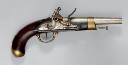 Pistolet de cavalerie à silex modèle an IX...